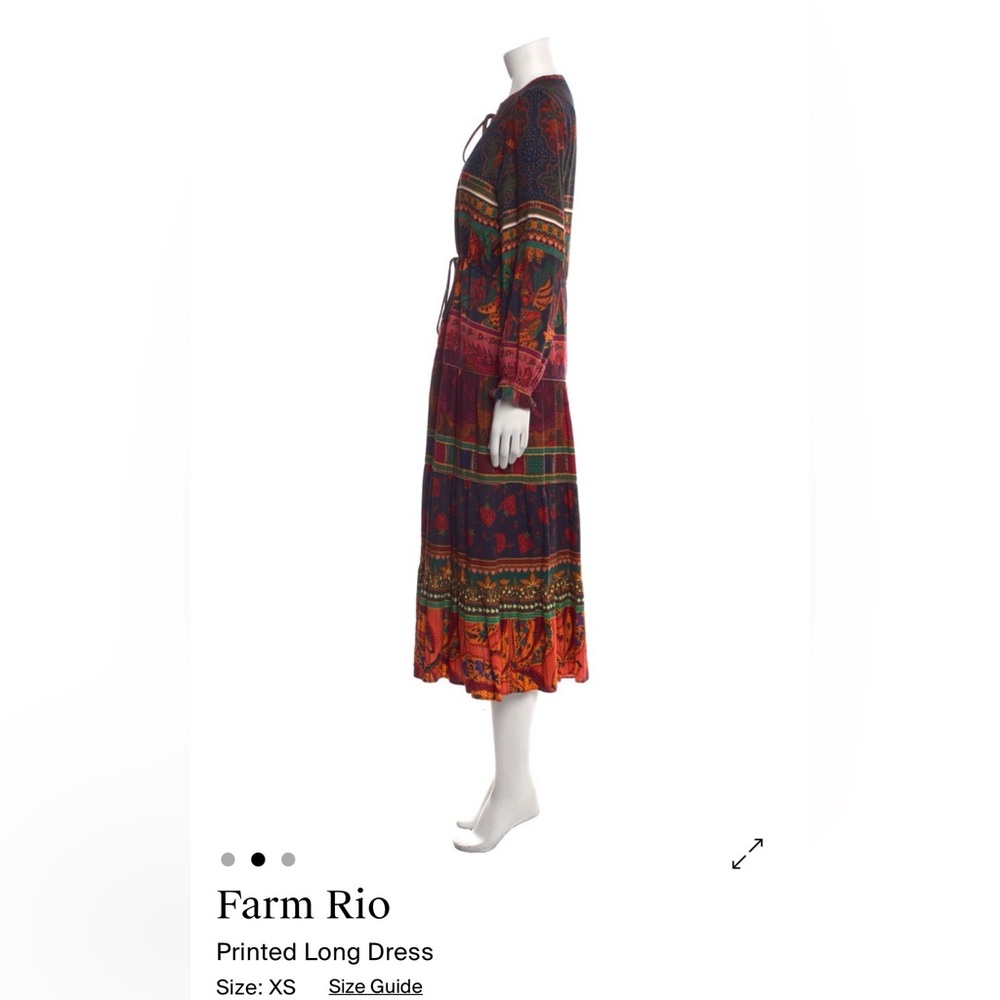 Farm Rio Multicolor Maxi Dress - Picture 3 of 8